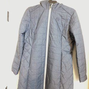 Cutter & Buck NWOT cb WeatherTec coat jacket Size S P Dark Grey Light Puffer